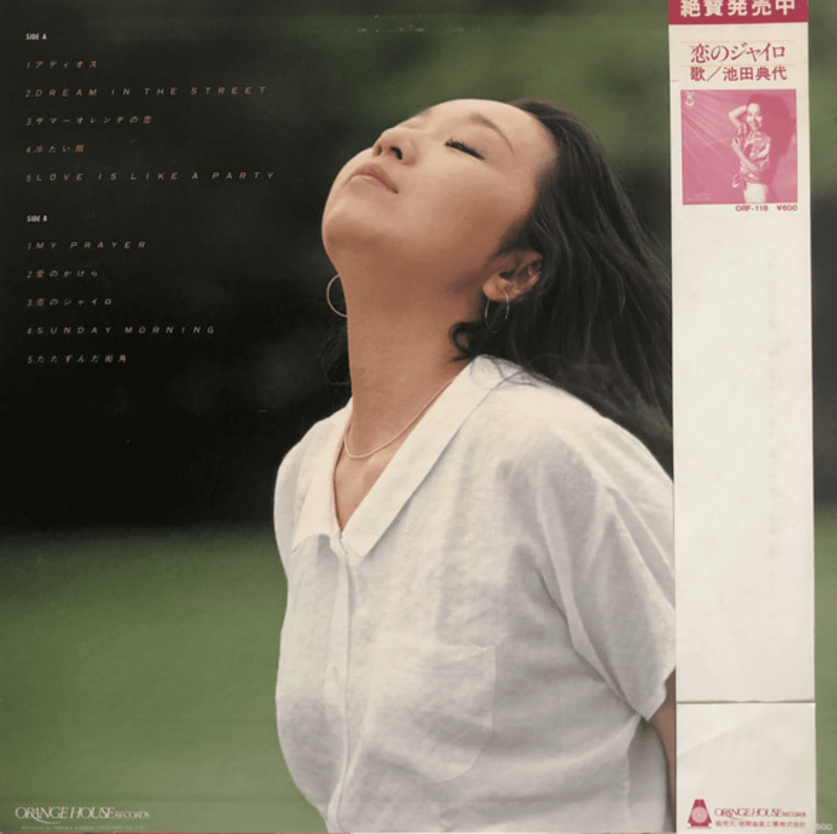 Noriyo Ikeda - Dream In The Street (Japan Import) - Inner Ocean Records