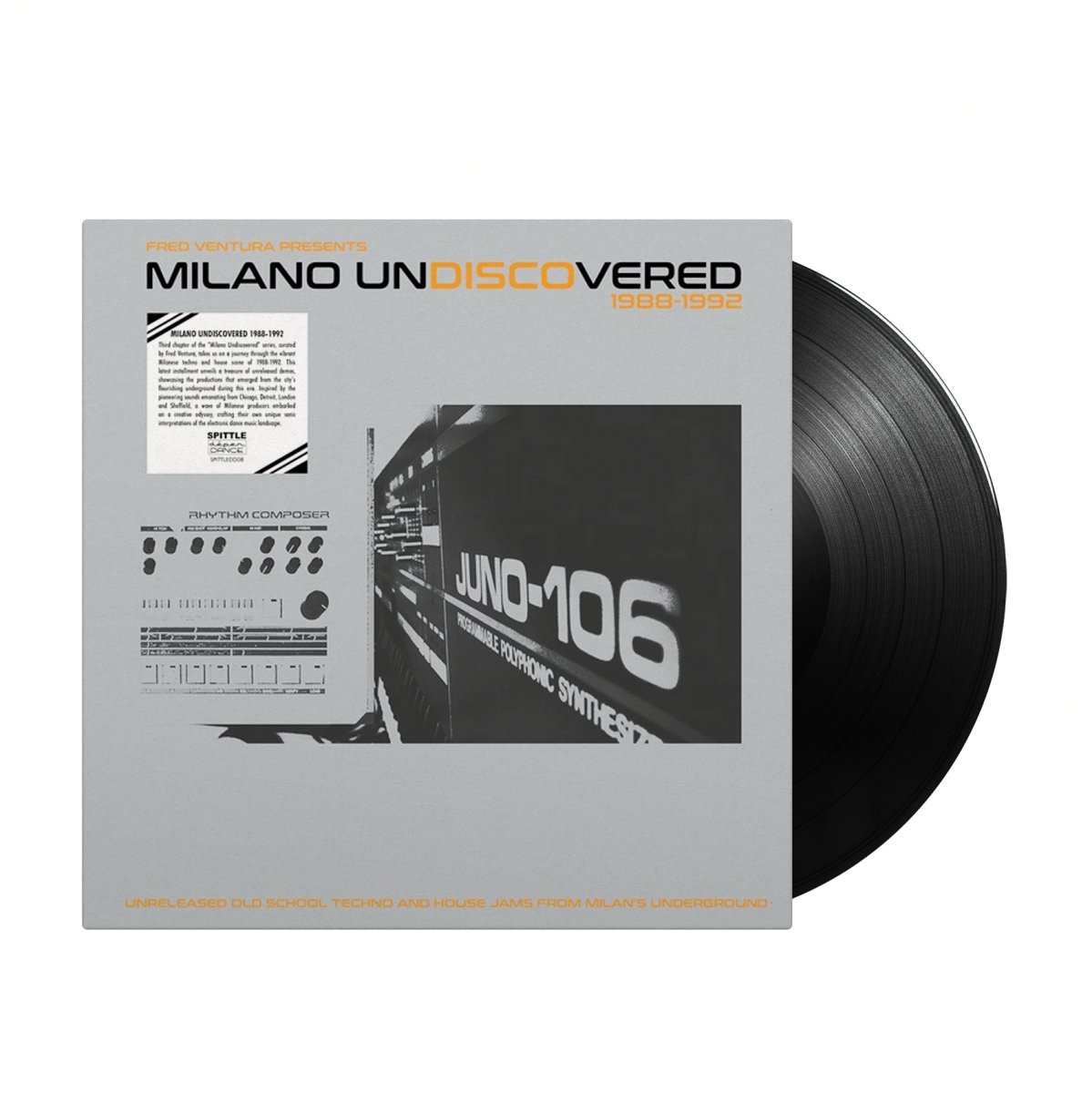 Various Artists - Fred Ventura Presents Milano Undiscovered 1988 to 1992 - Inner Ocean Records